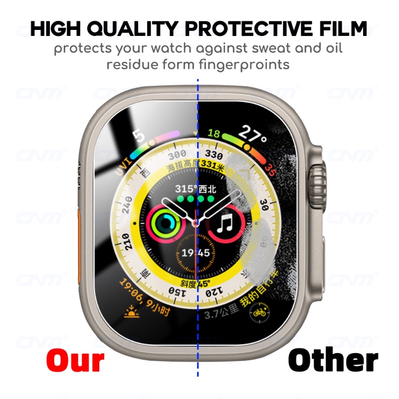 Kính Cường Lực Bảo Vệ Màn Hình Chống Trầy 49mm Cho Đồng Hồ Thông Minh Apple Watch Ultra 8 Pro 49mm