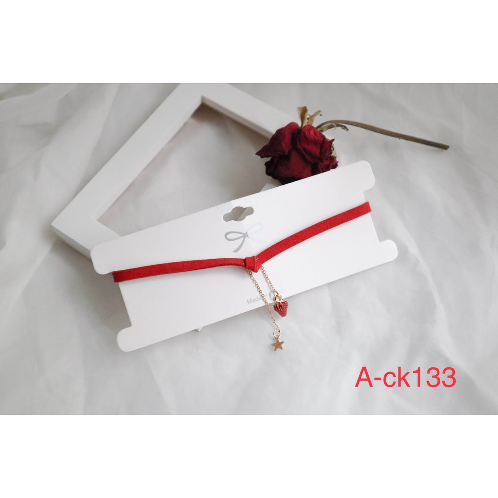  Chocker BST màu đỏ gợi cảm A-CK129-134 Maycorner | BigBuy360 - bigbuy360.vn
