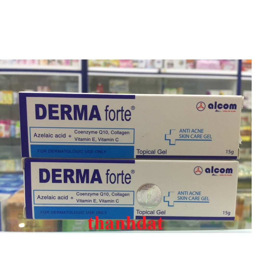 DERMA-FORTE  advanced ngừa mụn , sạch thâm tube 15gr chính hãng dermafort