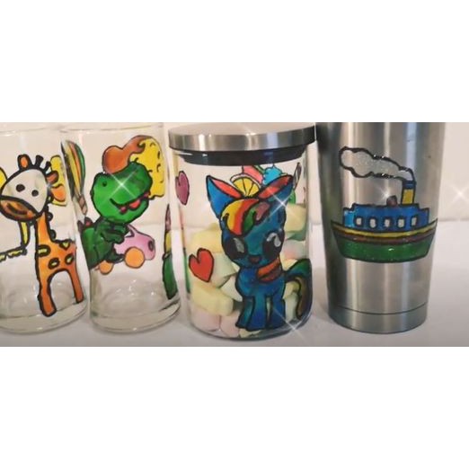 TRANH VẼ 3D - TẠO THÀNH HÌNH DÁN CHO BÉ