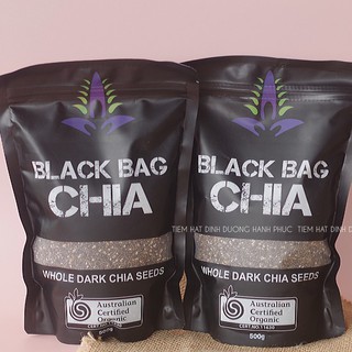 500g Hạt Chia Úc - Black Bag Chia chính hãng
