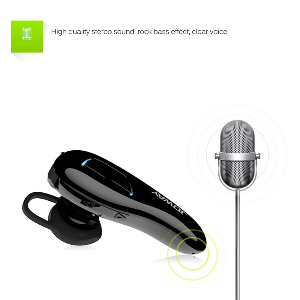 Tai nghe bluetooth V4.1 hỗ trợ rảnh tay YGCX05-JOWAY H02 A2DP dành cho iPhone Samsung LG HTC Xiaomi