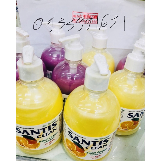 Sữa rửa tay Santis-chai 500ml
