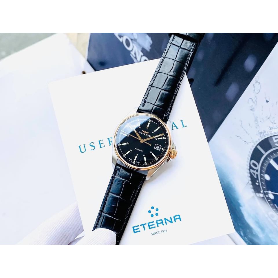 Đồng hồ - Nam - Glycine SWISS MADE - 3916.393.LBK9 | BigBuy360 - bigbuy360.vn