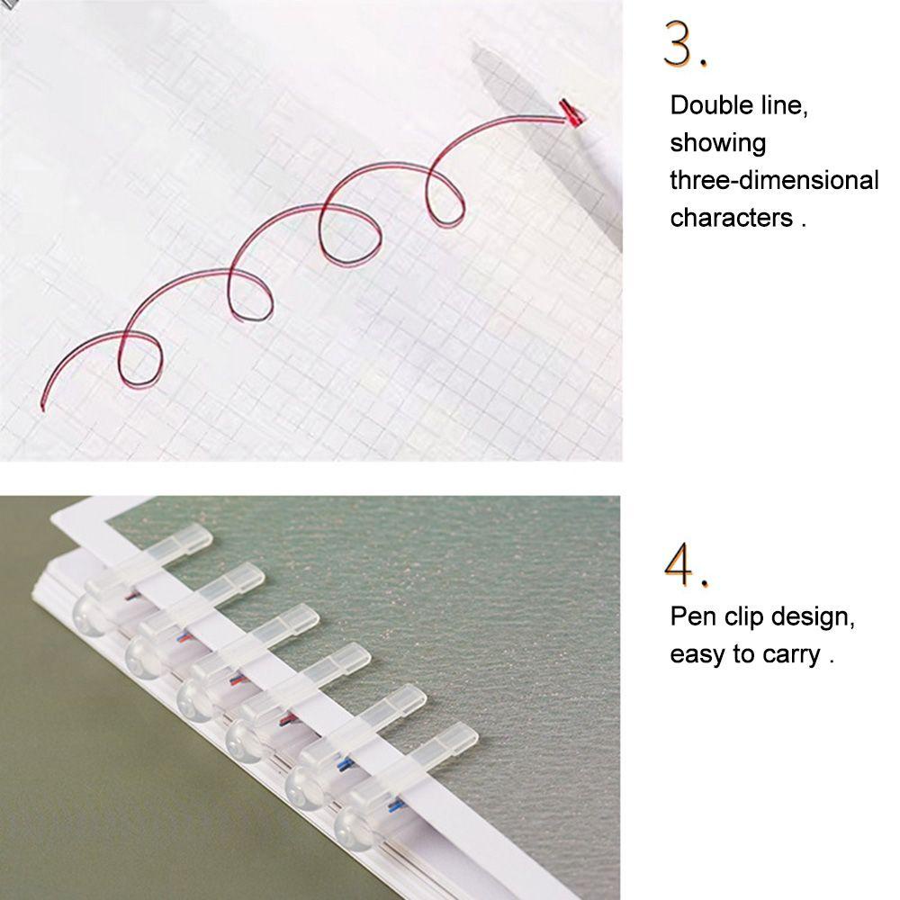 CHOOKEY Bộ 6 Bút Dạ Quang Nhiều Màu Sắc