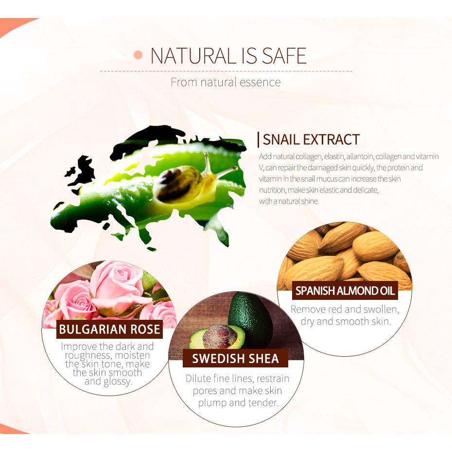 Mặt Nạ Ngủ LAIKOU Ốc Sên Dưỡng Ẩm Sáng Da 75g