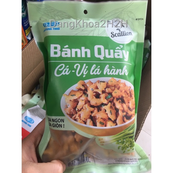 Bánh Quẩy Đùi Gà Cay, Cá Vị Lá Hành, Gấu Vừng Mật Ong Hà Tùng Gói 140g