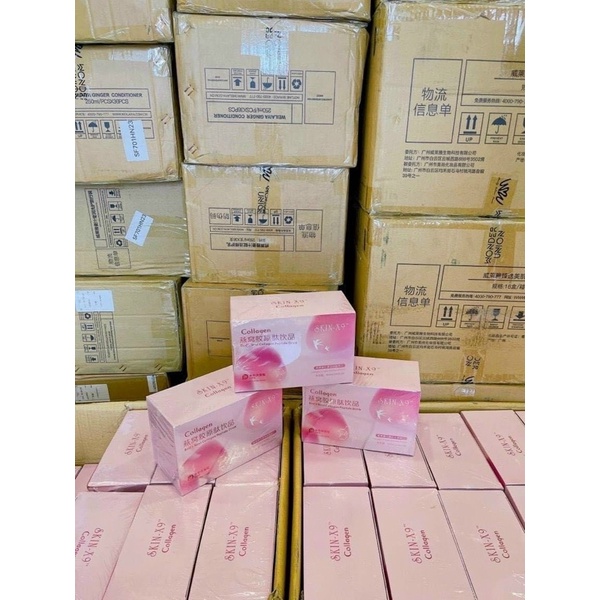 Collagen Hồng Skin X9 Trang Nemo trắng da gấp 5 lần