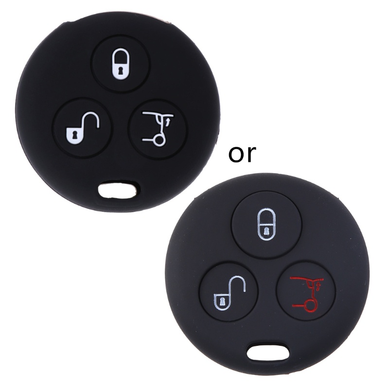 Vỏ Silicon Bảo Vệ Chìa Khóa Xe Hơi Benz Smart City Roadster Fortwo