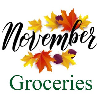 November Groceries