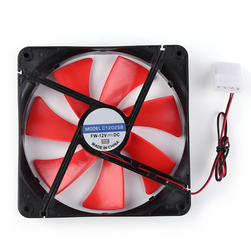 Quạt tản nhiệt CPU 12V 4 Pin 140mm tùy chỉnh tốc độ cao 2300RPM không gây ồn cho máy tính
