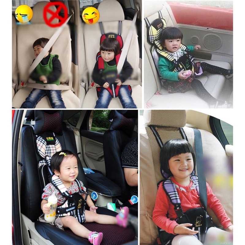 Đai Ghế Ngồi Ô Tô Cho Bé An Toàn Dùng Cho Trẻ Từ 9 Tháng Đến 5 TuổI, Dễ Dàng Lắp Đặt Tiện Lợi Cho Gia Đình
