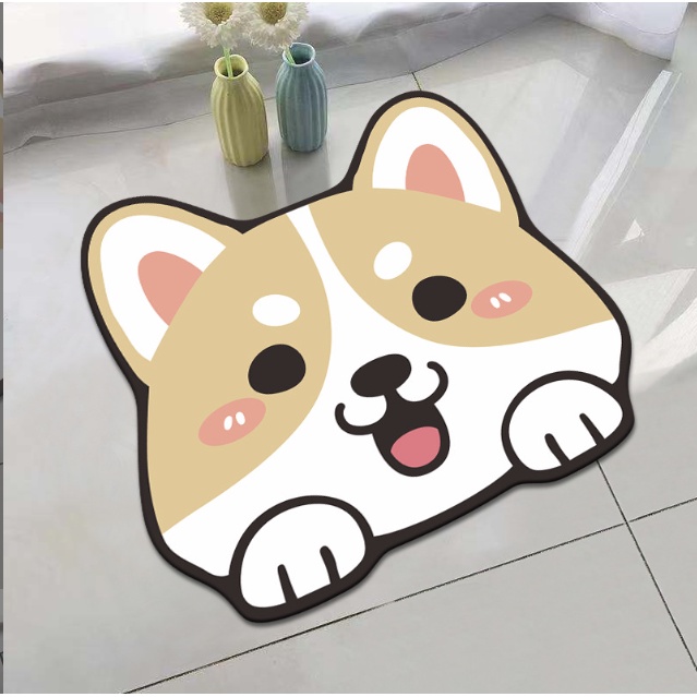 Thảm lau chân hình thú xinh xắn ( thảm chùi chân )
