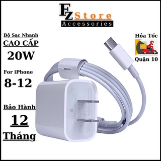 Sạc iPhone, Sạc Nhanh iPhone 20W US LL/A - Sử Dụng Cho IPhone 12/12ProMax/11/11ProMax/XR/X/XSMax