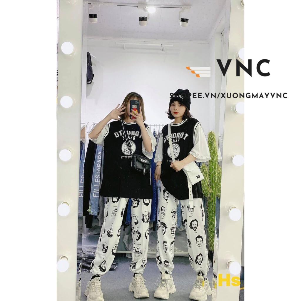 VNC Bộ Áo Thun Quần Jogger Toronto Chất Liệu Cotton Xưởng May VNC