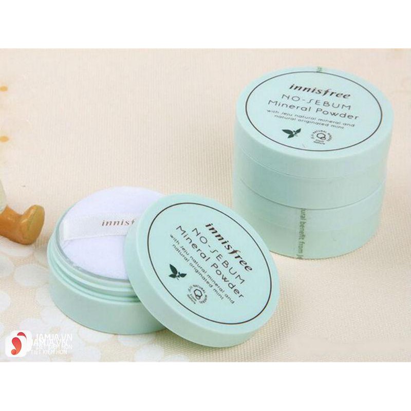Phấn phủ kiềm dầu, che khuyết điểm Innisfree No-Sebum Mineral | BigBuy360 - bigbuy360.vn