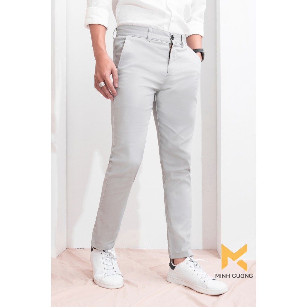 Quần Kaki Nam Dáng Âu, ôm gọn Thời Trang Hàn Quốc, Chất kaki cao cấp co giãn nhẹ | BigBuy360 - bigbuy360.vn