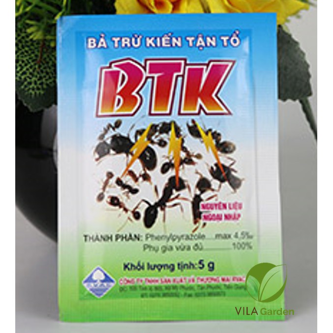 Thuốc trừ kiến BTK, Bả trừ kiến tận gốc BTK (5g)