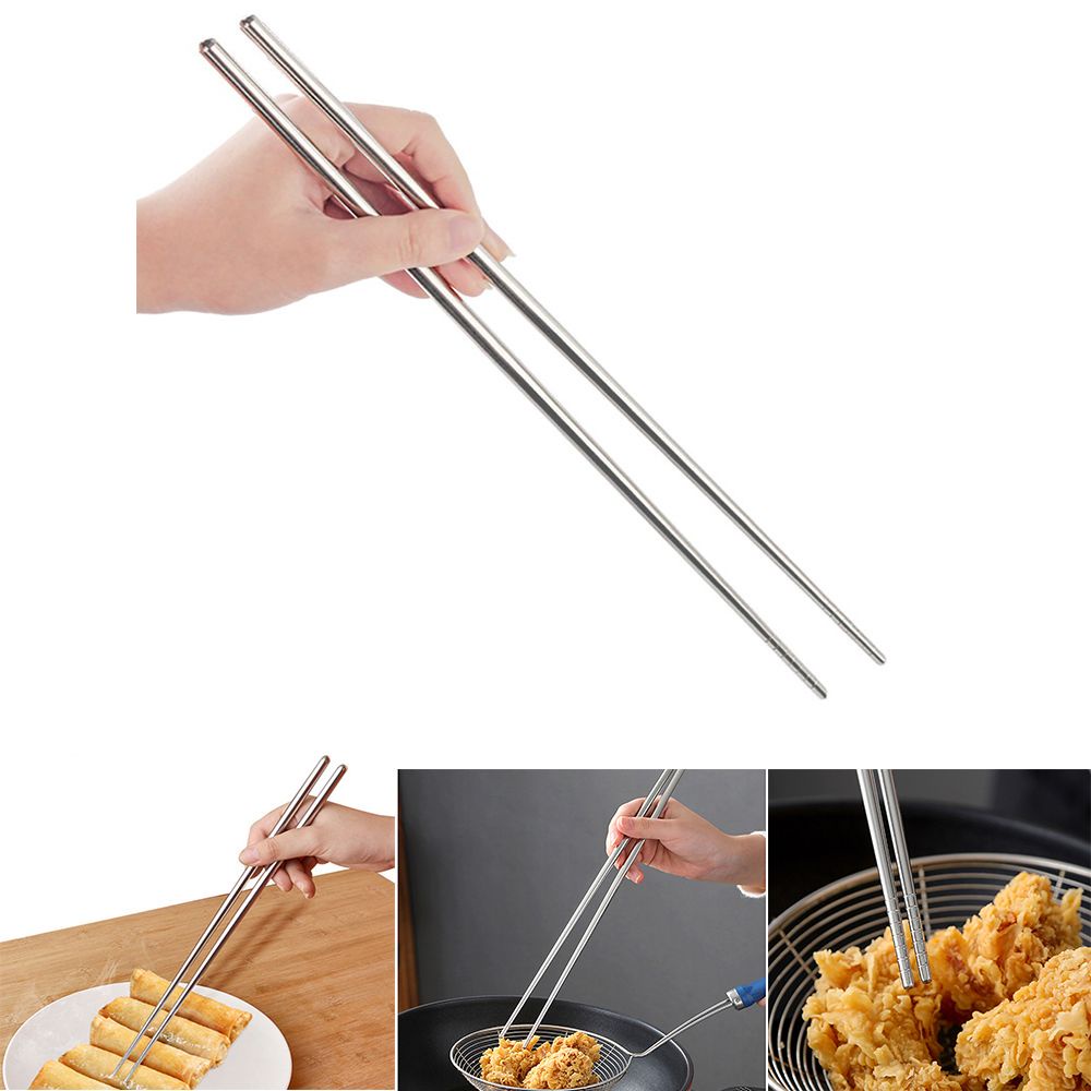 Đũa ăn bằng thép không gỉ bền bỉ có thể tái sử dụng phong cách Trung Hoa