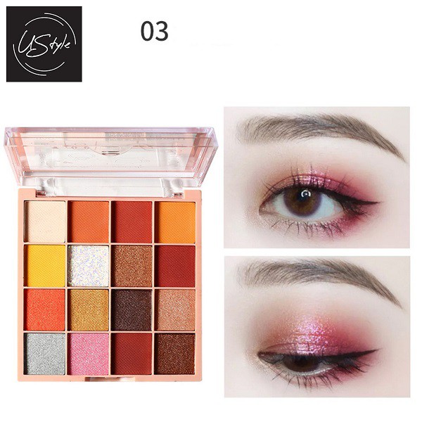 (Hàng Mới Về) Bảng Phấn Mắt Lameila 3043 16 Màu Sắc Hiệu Ứng Lì / Ánh Ngọc Trai Thời Trang | BigBuy360 - bigbuy360.vn