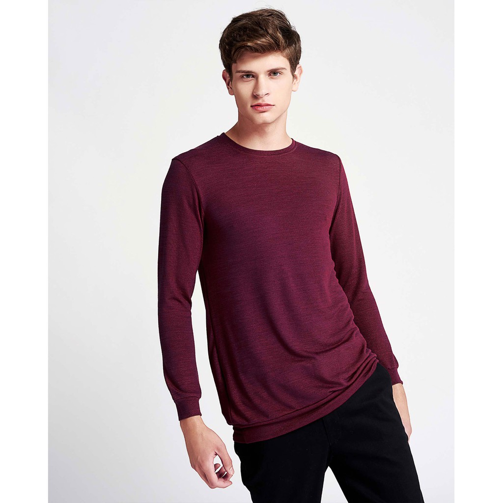 Áo Thun Nam The Cosmo DANIEL KNIT TEE Màu Đỏ TC1021076BU