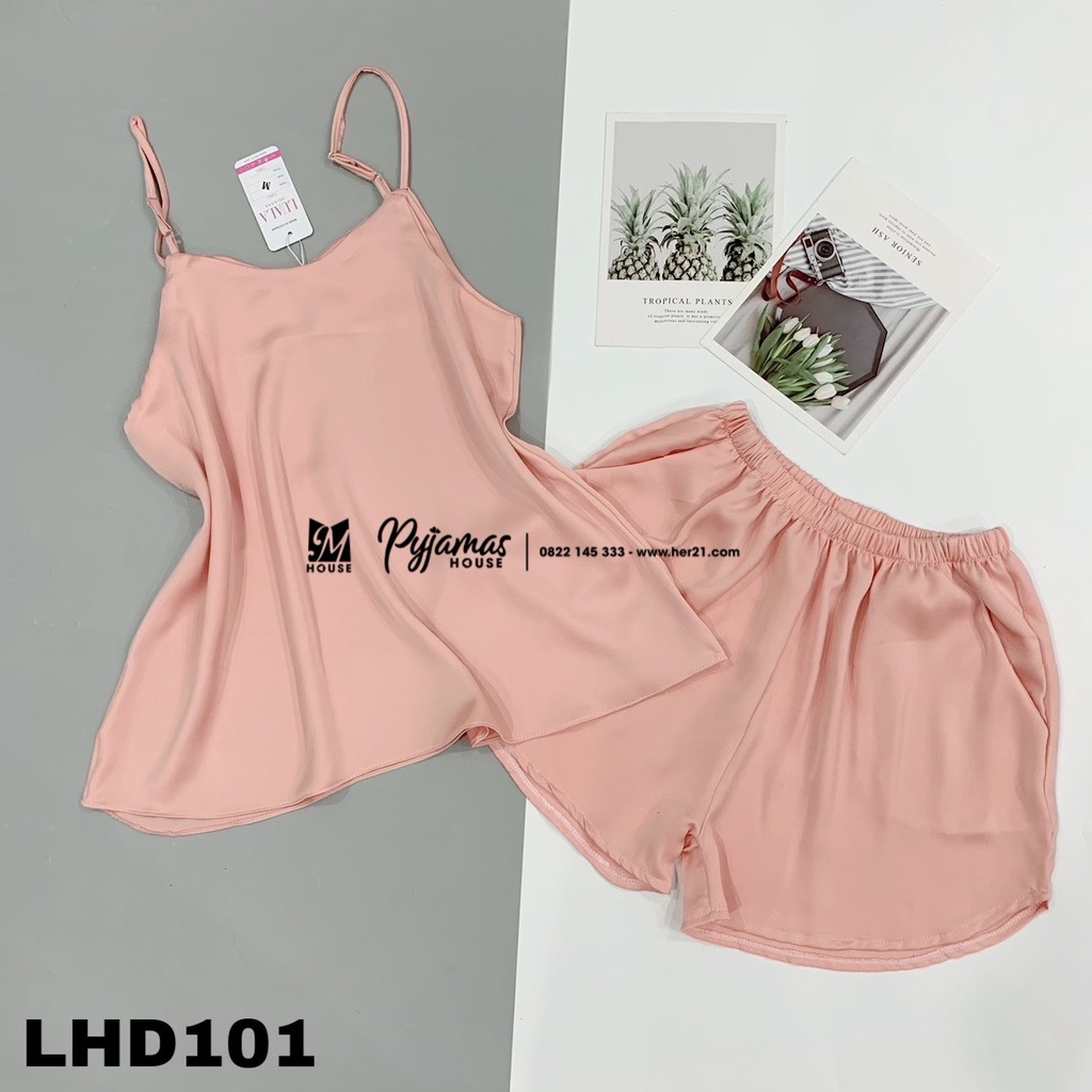 Bộ Đồ Ngủ - Đồ Mặc Nhà Hai Dây Tơ Thái - Luala Pyjamas | BigBuy360 - bigbuy360.vn