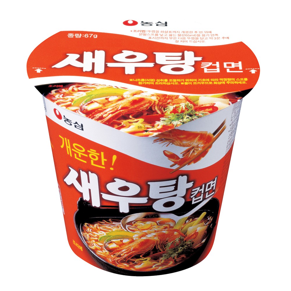 Mì Ăn Liền Nongshim Hàn Quốc Vị Tôm Tô 67g