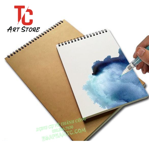 Sổ vẽ Fabriano 300gsm A4 - Sổ lò xo