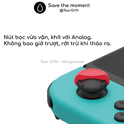 Bộ nút bọc Analog (Skull &amp; co) cho Nintendo Switch  / Lite - Vỉ 3 cặp