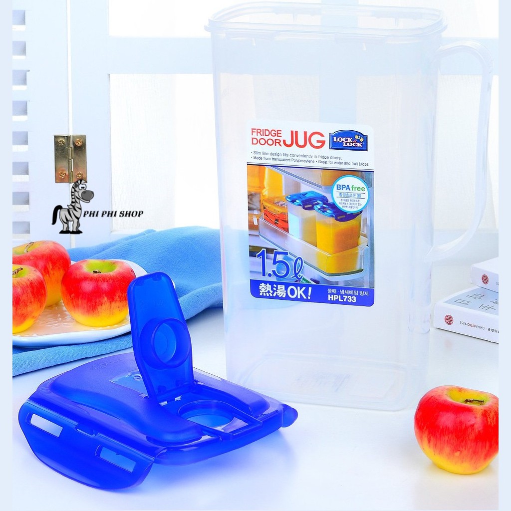 Bình đựng nước Lock&Lock Fridge Door Jug đựng nước trái cây HPL733 HPL735 HPL607