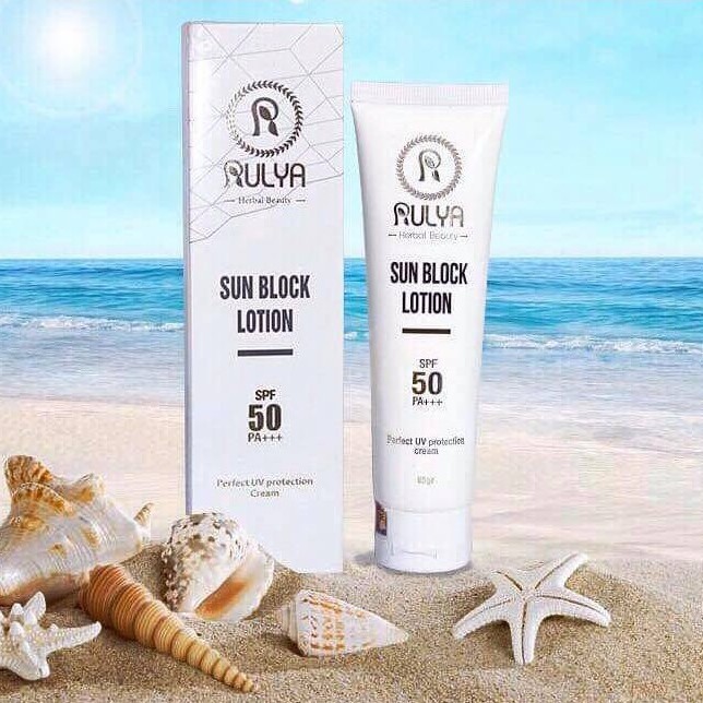 [ CHÍNH HÃNG] Kem Chống Nắng, kem chống nắng RULYA SUN BLOCK LOTION SPF 50 PA+++ An Toàn Cho Mọi Loại Da