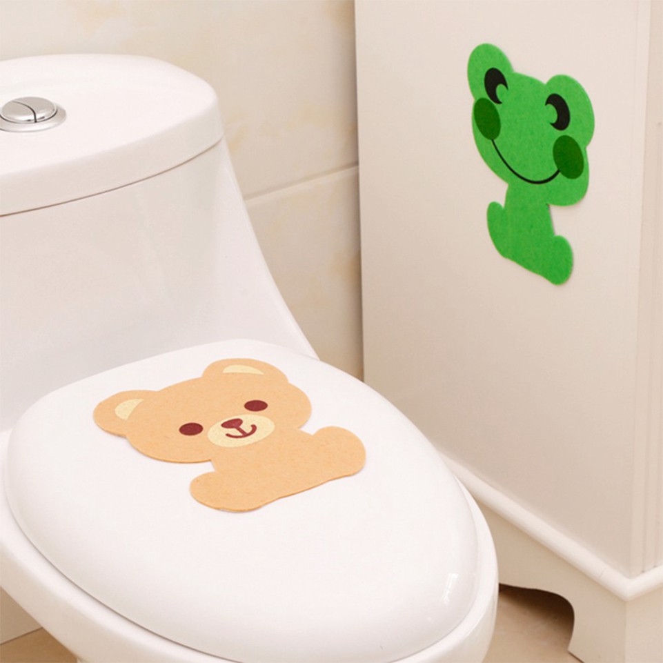 Miếng Dán Khử Mùi Toilet Than Hoạt Tính Hình Thú Ngộ Nghĩnh - Mùi Hương Thơm Dễ Chịu Thơm Tủ Quần Áo