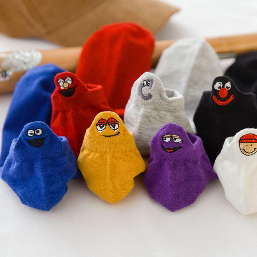 Vớ Cổ Thấp Thoáng Khí Hình Đôi Mắt Hoạt Hình Dễ Thương