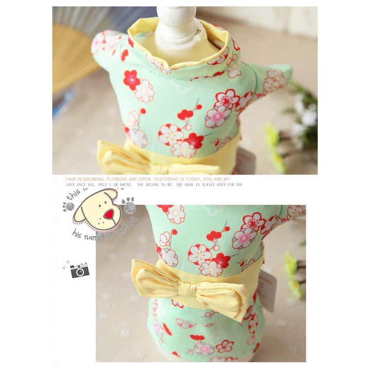 Kimono - đồ hóa trang cho chó mèo, thú cưng