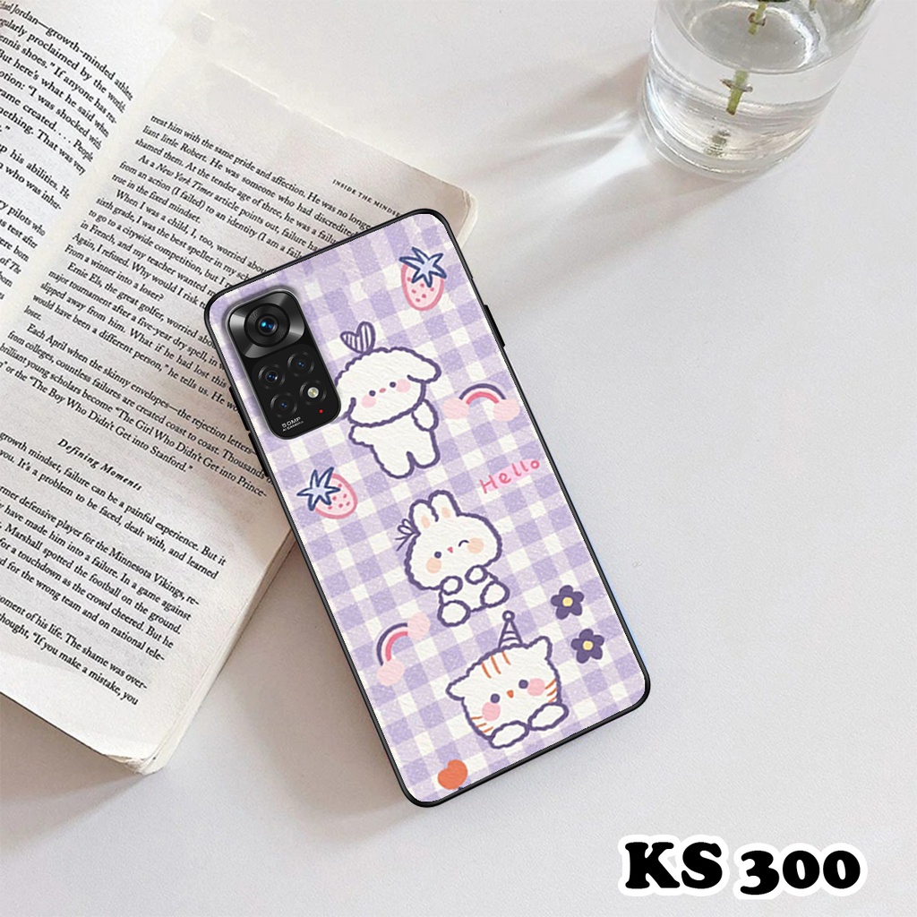 Ốp lưng Redmi Note 11 Pro - Redmi Note 11 Pro 5G - Redmi Note 11 Pro+ 5G Bản Quốc tế - Ốp in hình gấu &amp; thỏ