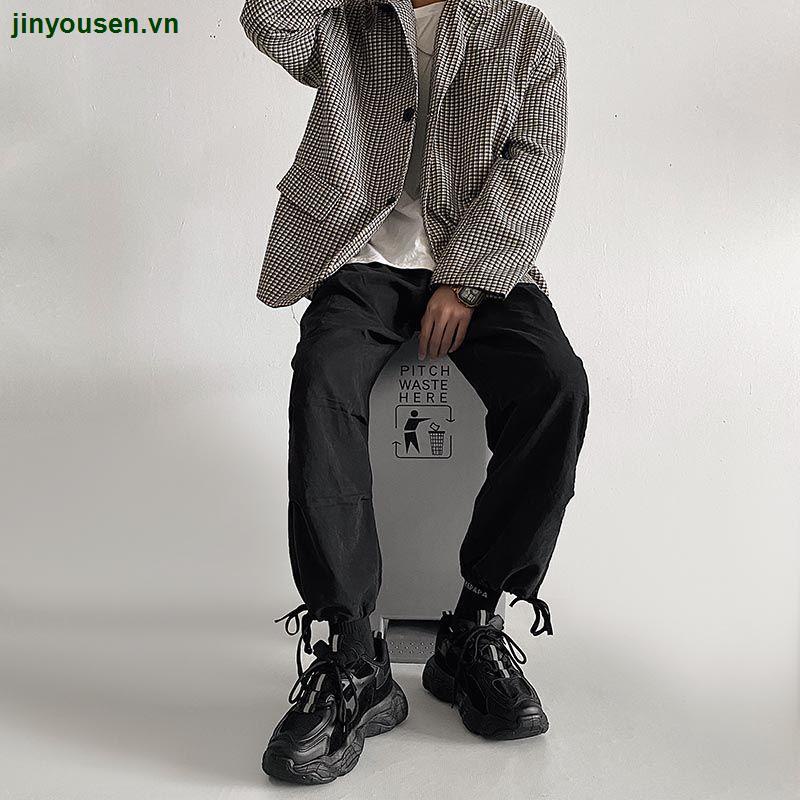 Giày thể thao nam đế dày màu đen thời trang cá tính