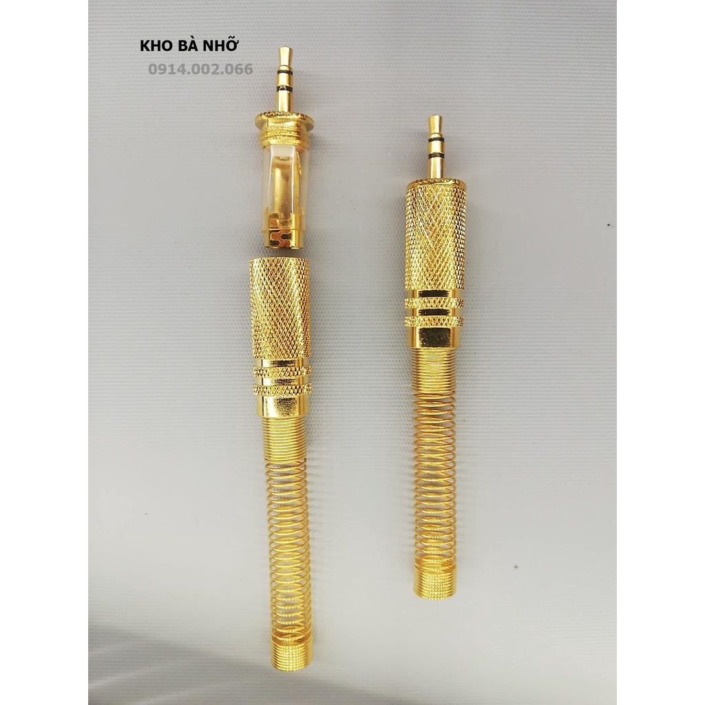 Jack nối dây loa đầu 3.5mm đồng xịn