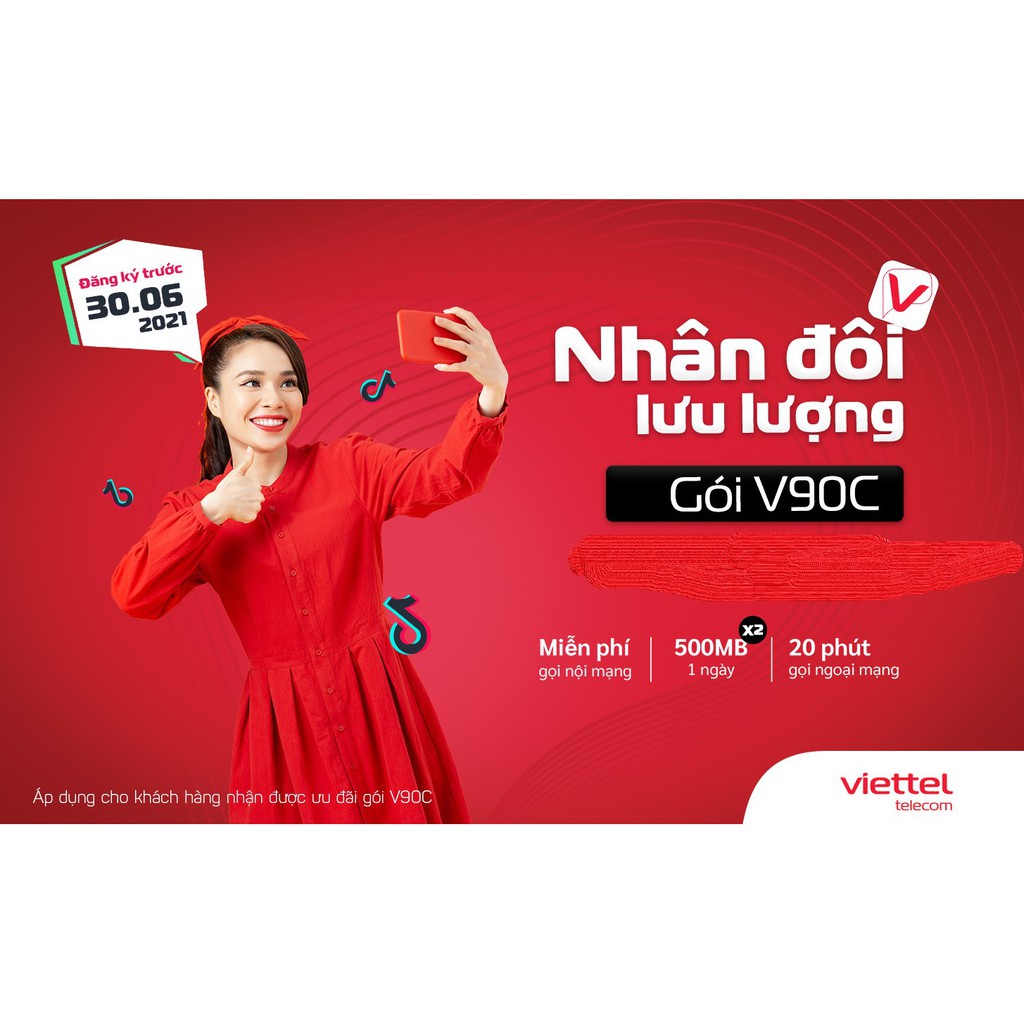 Sim V90 Viettel đầu 09 được chọn số