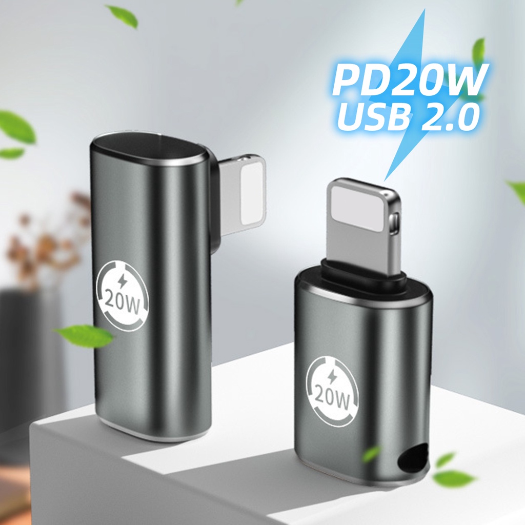 Đầu chuyển đổi Fonken PD20W USB type C sang 8pin OTG 20W thích hợp cho iPhone 13 12 11