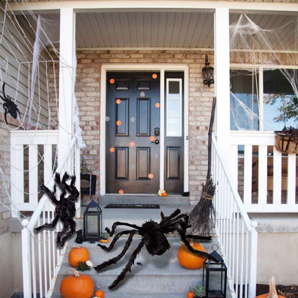Nhện Nhồi Bông Trang Trí Nhà Cửa Dịp Halloween