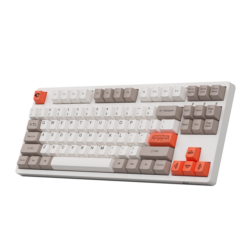 Phím cơ AKKO 3087 v2 Steam Engine Akko switch v2 / Foam tiêu âm / tặng Keycap Việt Nam - BH 12 tháng