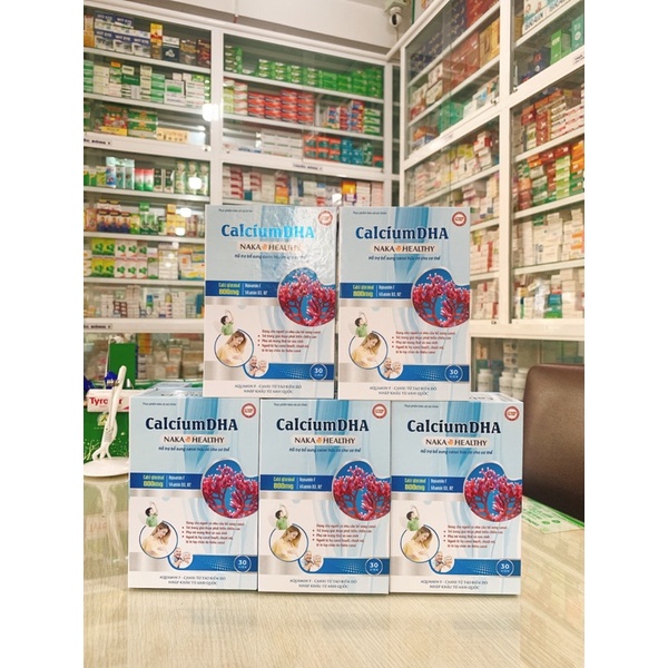 Calcium DHA- Canxi hữu cơ cho mẹ bầu, phụ nữ sau sinh, trẻ em, người thiếu canxi