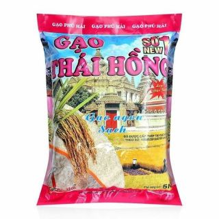 Gạo thái hồng số 1 phú hải 5kg