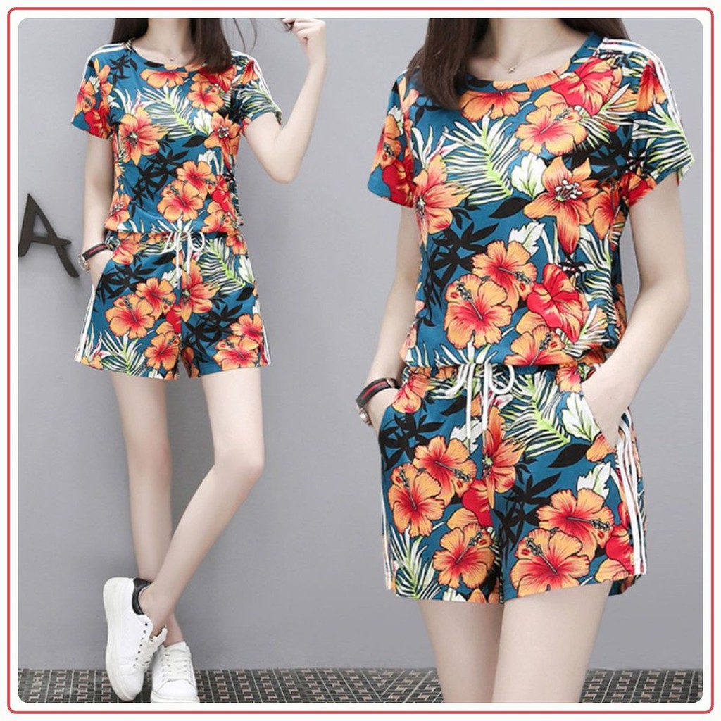 Bộ Quần Áo Mặc Nhà Cộc Tay, Chất Thun mát, Thấm mồ hôi (Thủy Japan) | BigBuy360 - bigbuy360.vn