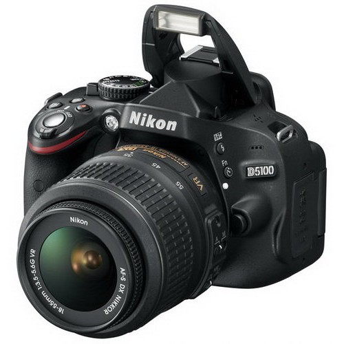 Máy ảnh Nikon D5100 16.2 MP lens AF-S DX 18-55mm mới 98%