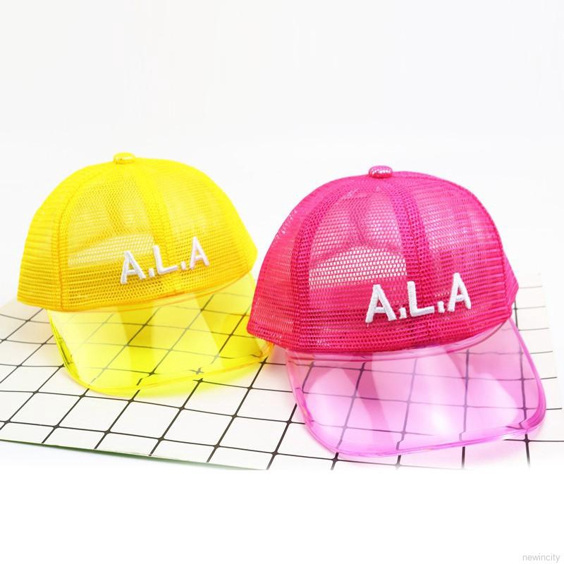 Nón lưỡi trai phối lưới phong cách Hàn Quốc dành cho các bé