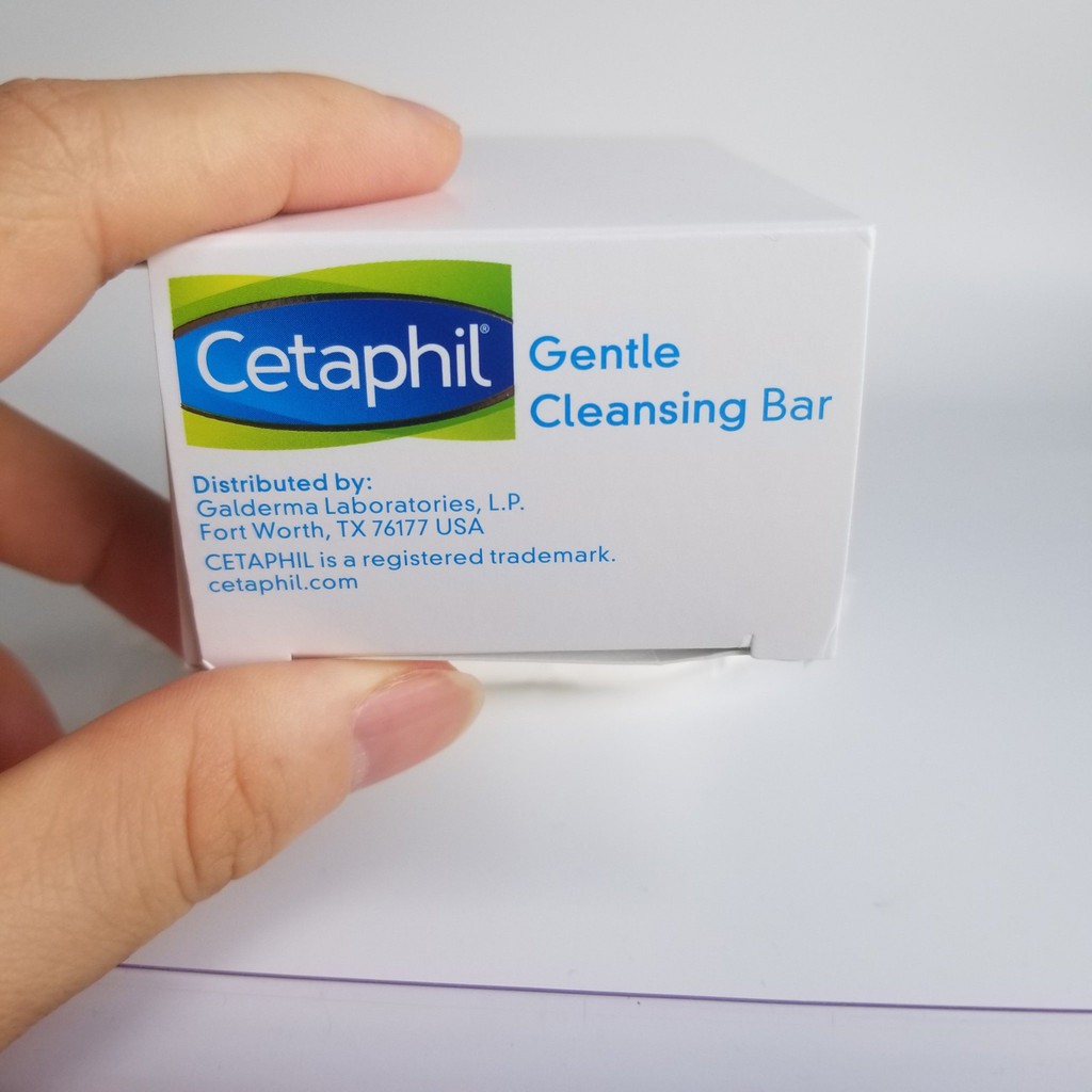 [Hàng chuẩn Mỹ] Xà Phòng Cetaphil Gentle Cleansing 127g nhập khẩu chính gốc