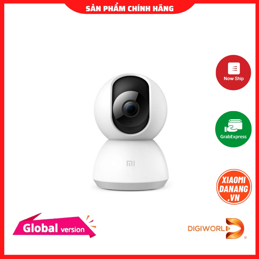 Camera Xiaomi Mi Home Security 360° 1080P - Năm 2019 - Hàng Chính Hãng - Bản Quốc Tế - Digiworld Phân Phối