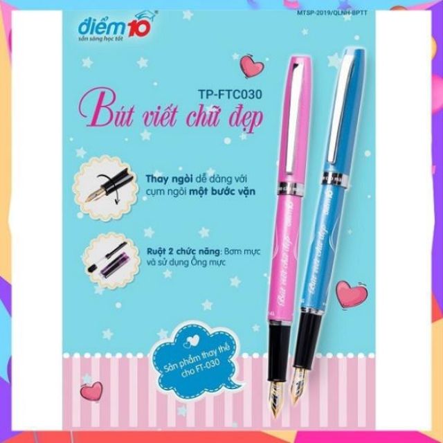 BÚT MÁY ĐIỂM 10 LUYỆN VIẾT CHỮ ĐẸP TP-FTC030