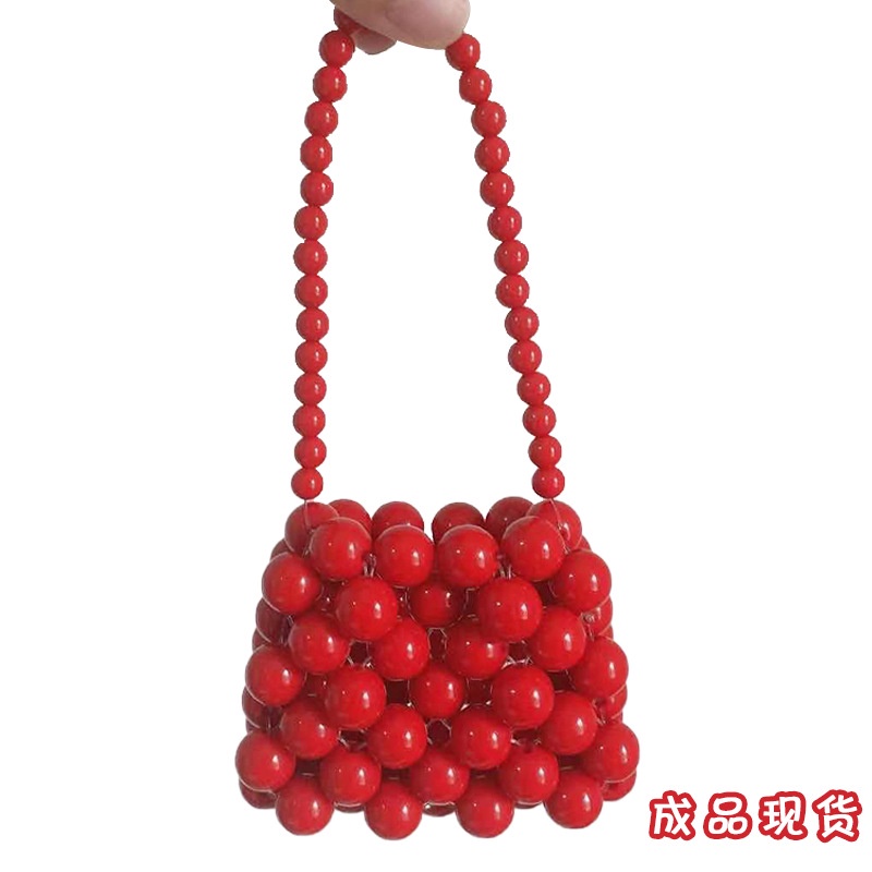 Túi đeo vai mini IELGY đính hạt thời trang cổ điển cho nữ